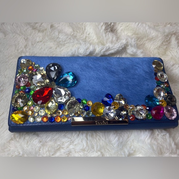 Gaofan blue clutch wallet - Picture 2 of 9